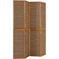 Paravent / Separateur de Piece en Bambou - Un paravent en bois et bambou pour une ambiance naturelle et stylee