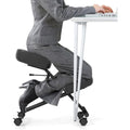 Chaise de Bureau Ergonomique - Cuir