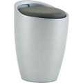 Coffre de Rangement Gris en Plastique
