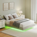 Lit en Acier, Finition Beige
