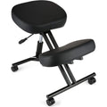 Chaise de Bureau Ergonomique en Mousse, Finition Noir