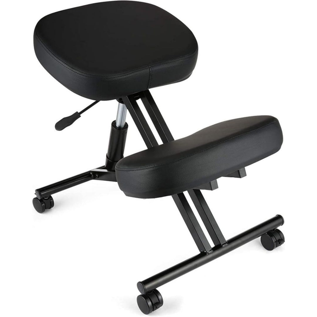 Chaise de Bureau Ergonomique en Mousse, Finition Noir