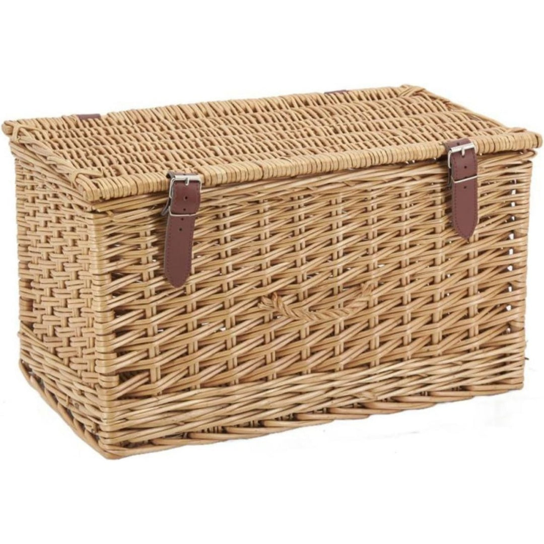 Coffre de Rangement Marron