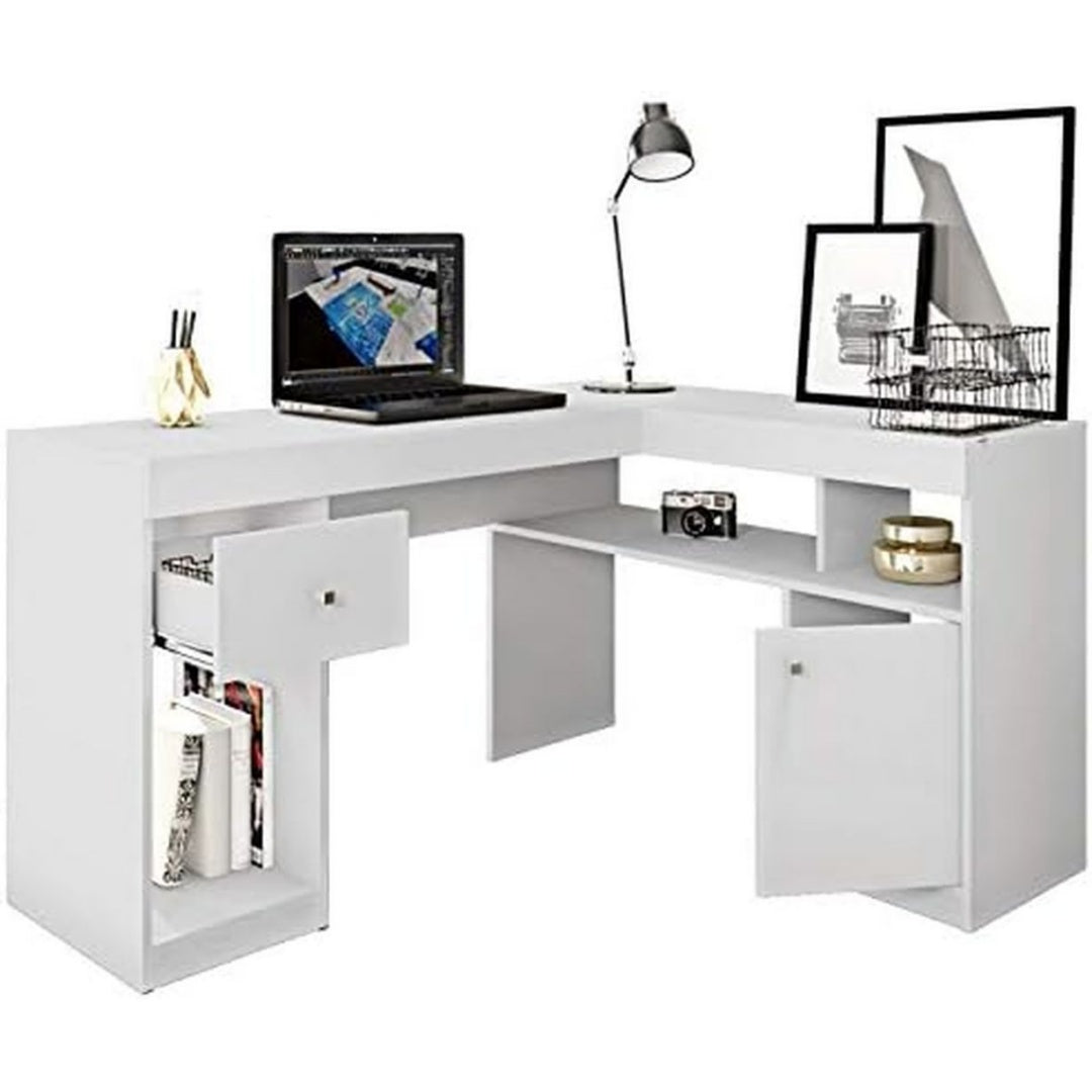 Meuble de Rangement Blanc, Format 117.3 x 38.1 x 10 cm