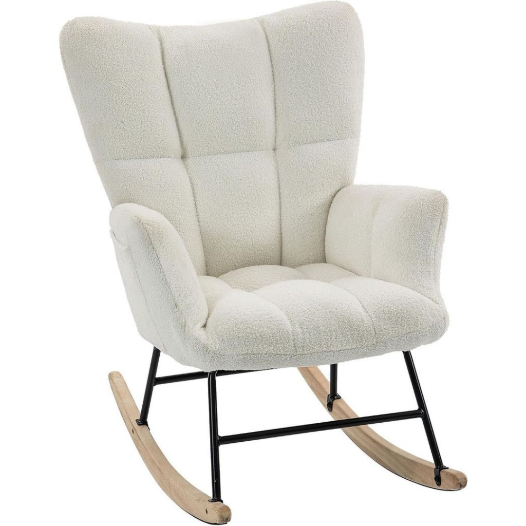 Profitez d'un mouvement de bascule lent et securise a 105 deg - Fauteuil a Bascule
