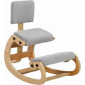 Chaise de Bureau Ergonomique en Bois de Bouleau, Finition Naturel